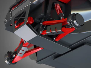 the beast 1000 vehicle 3D Model