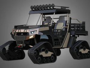 बीएमएस - द बीस्ट 1000 - ट्रैक के साथ 3D मॉडल