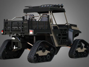bms - the beast 1000 - with tracks 3D Model