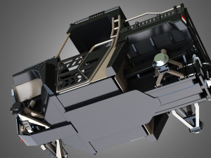 bms - the beast 1000 - with tracks 3D Model