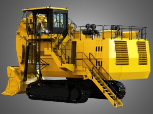 6030 fs - hydraulic mining shovel Modèle 3D