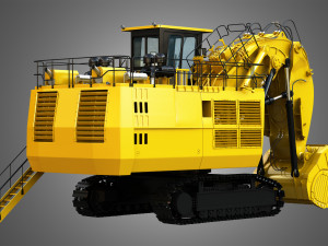 6030 fs - hydraulic mining shovel Modèle 3D