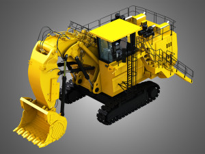 6030 fs - hydraulic mining shovel Modèle 3D