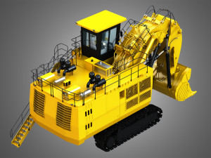 6030 fs - hydraulic mining shovel Modèle 3D