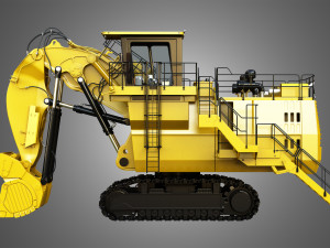 6030 fs - hydraulic mining shovel Modèle 3D