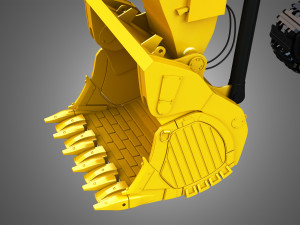 6030 fs - hydraulic mining shovel Modèle 3D