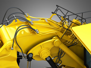 6030 fs - hydraulic mining shovel Modèle 3D