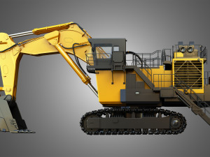 hitachi ex8000-6 - mining excavator Modello 3D