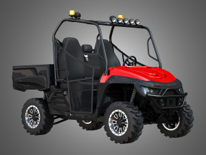 mahindra 1000 gas standard 3D 모델