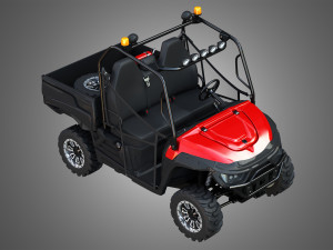 mahindra 1000 gas standard 3D 모델