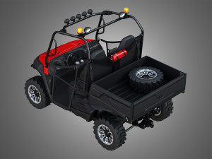 mahindra 1000 gas standard 3D 모델
