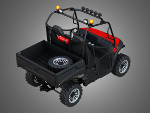 mahindra 1000 gas standard 3D 모델