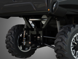 mahindra 1000 gas standard 3D 모델