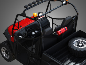 mahindra 1000 gas standard 3D 모델