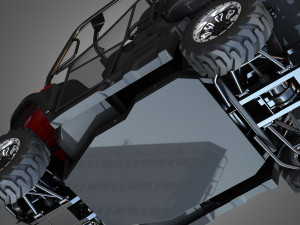 mahindra 1000 gas standard 3D 모델
