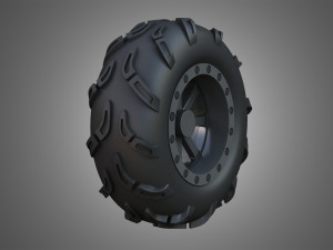 buggy tire - 01 3D Model