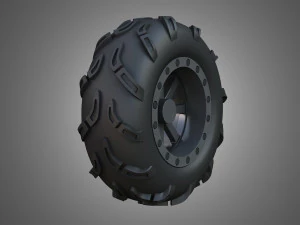 버기 타이어 - 01 3D 모델
