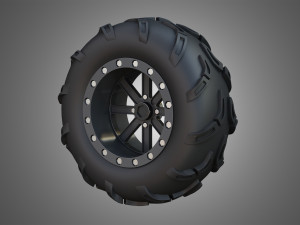 buggy tire - 01 3D Model