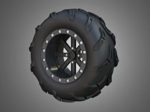 buggy tire - 01 3D Model