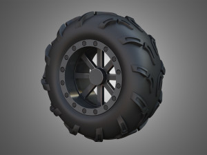 buggy tire - 01 3D Model