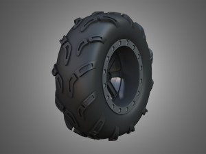 buggy tire - 01 3D Model