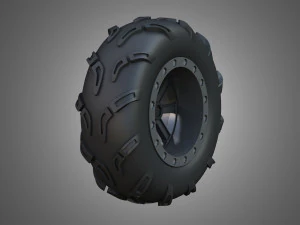 buggy tire - 01 3D Model