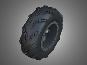 buggy tire - 01 3D Model