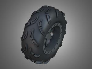 buggy tire - 01 3D Model