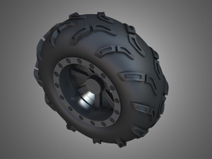 buggy tire - 01 3D Model