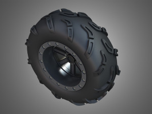 buggy tire - 01 3D Model