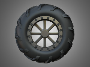 buggy tire - 01 3D Model