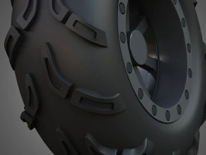 buggy tire - 01 3D Model
