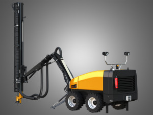 epiroc flexiroc t15r 3D 모델