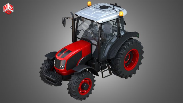 Download ursus c-3120 tractor 3D Model