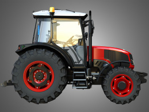 ursus c-3120 tractor 3D 模型