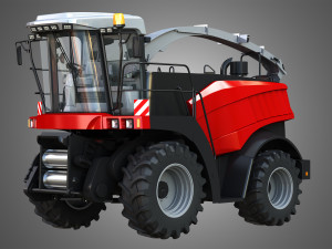 rostselmash rsm 1403 combine Model 3D