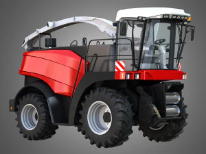 rostselmash rsm 1403 combine 3D Model