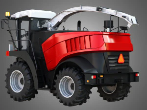 rostselmash rsm 1403 combine 3D Model