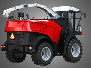 rostselmash rsm 1403 combine 3D Model