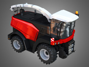 rostselmash rsm 1403 combine 3D-Modell