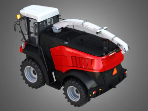 rostselmash rsm 1403 combine 3D Model