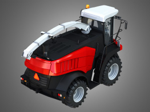 rostselmash rsm 1403 combine 3D-Modell
