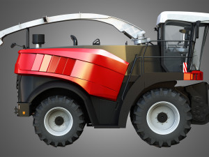 rostselmash rsm 1403 combine 3D-Modell