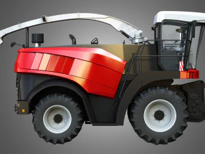 rostselmash rsm 1403 combine 3D Model
