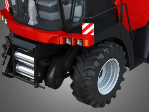 rostselmash rsm 1403 combine 3D-Modell