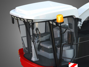 rostselmash rsm 1403 combine 3D-Modell