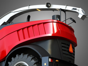 rostselmash rsm 1403 combine 3D-Modell
