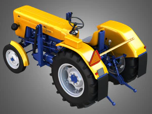 trator ursus c-355 Modelo 3D