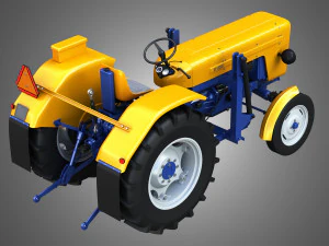 trator ursus c-355 Modelo 3D