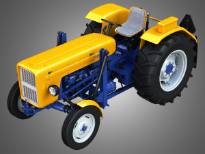 ursus c-355 tractor 3D Model